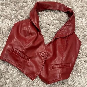 Paper Tee halter top